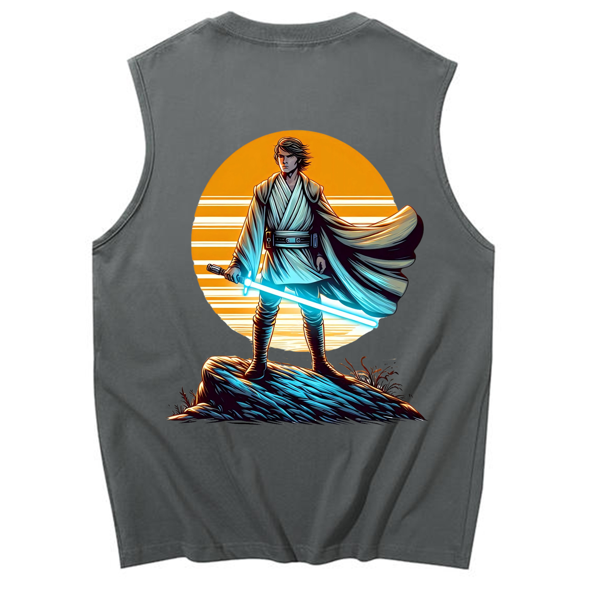 （画像用） スター・ウォーズ Star Wars コットン100％タンクトップ（背面プリント）